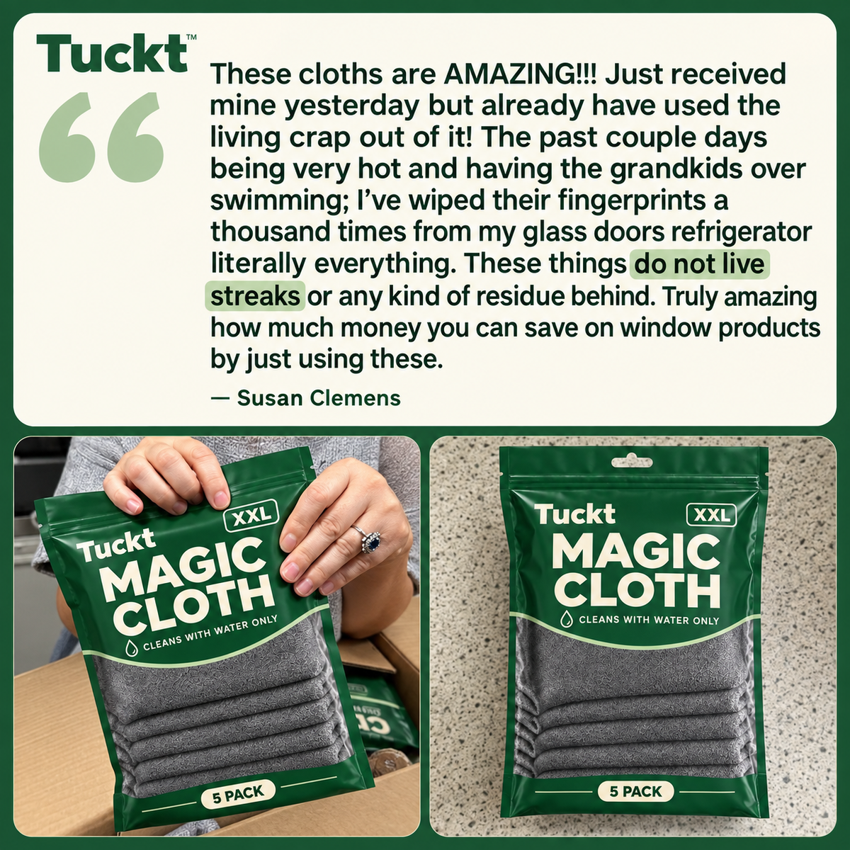 Tuckt Magic Cloth™