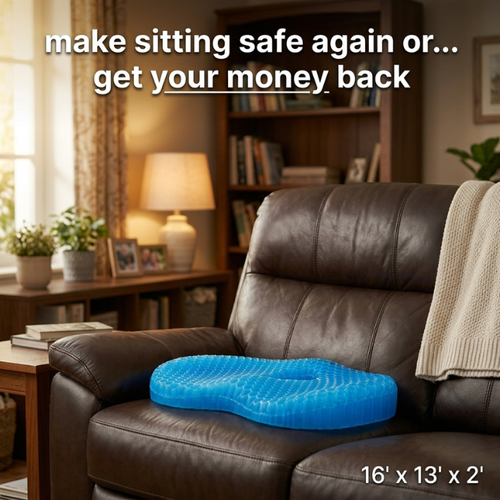 Sit Comfortably with Tuckt Gel