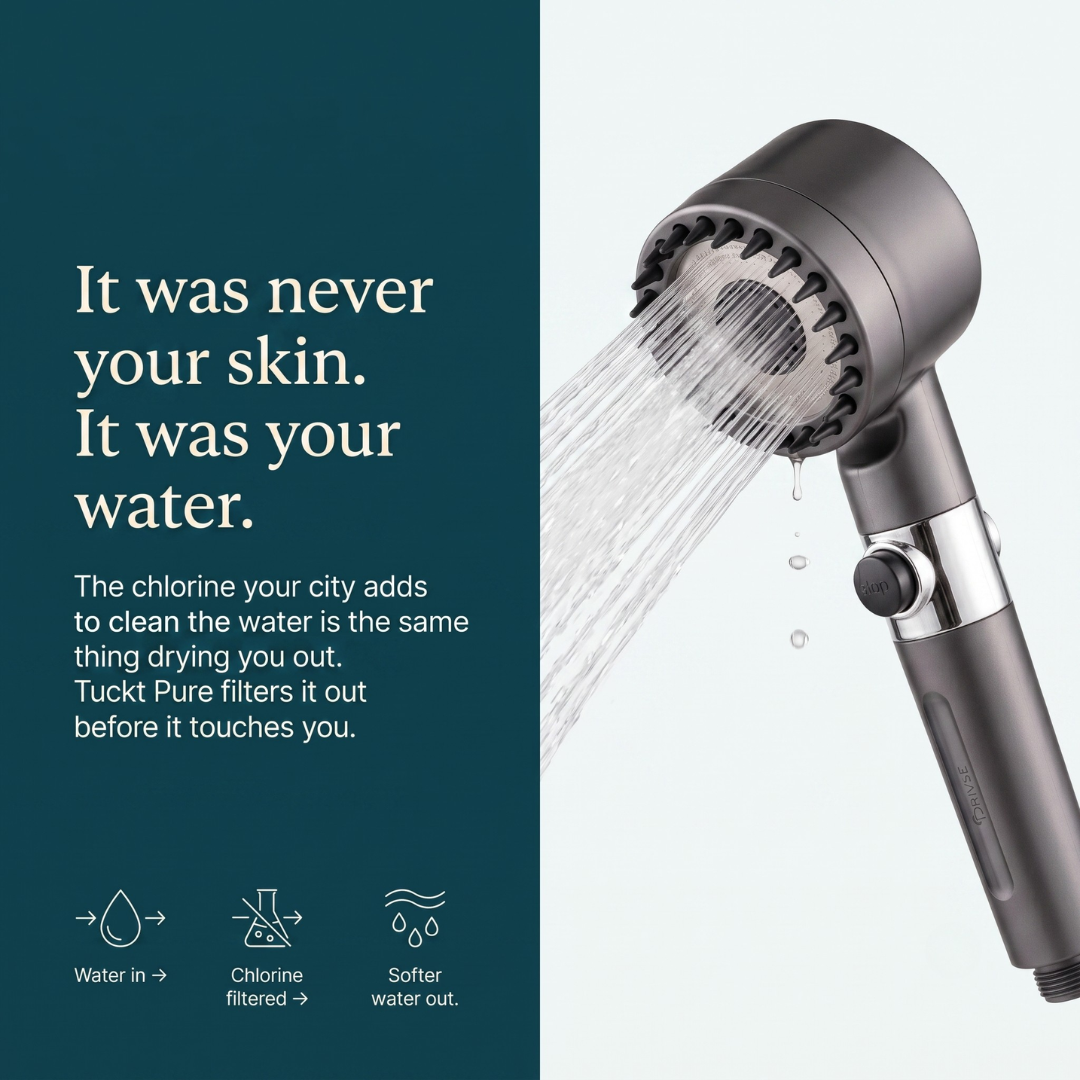 Give Your Skin Water It Can Finally Handle With Tuckt Pure