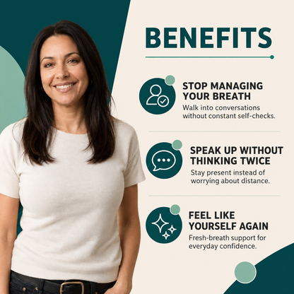 Tuckt – Three-Source Breath Formula (Gut · Mouth · Liver)