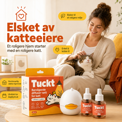 Beroligende diffusor for katt