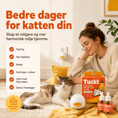 Beroligende diffusor for katt