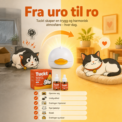 Beroligende diffusor for katt