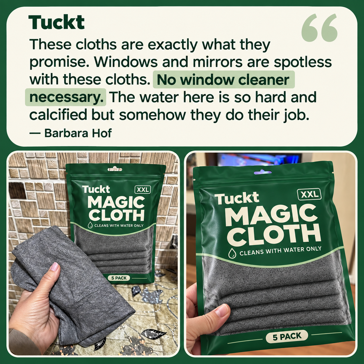 Tuckt Magic Cloth™